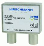 DPO2104 HIRSCHMANN SPLITTER 2 VOUD IEC 4G(LTE) 1218MHz (PTSX02)