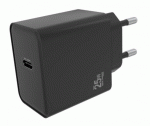 USB-C SNELLADER (PD) 220V > 5V 3.0A 25WATT ZWART