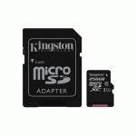 Kingston Technology Canvas Select flashgeheugen 256 GB MicroSDXC Klasse 10 UHS-I