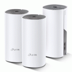 Deco 3-pack draadloze router Dual-band 2.4-5GHz 300-867Mbs Mesh Grijs, Wit tot 280m²