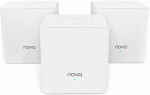 Dualband 2.4GHz/5 GHz draadloos TRIPLE Mesh WiFi Systeem
 3-stations tot 300m²