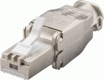 CAT6A EASY CONNECT PLUG RJ45 STP SHIELDED (AWG 22 - AWG 24)