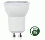 LED LAMP SPOT GU10 / MR11 Ø35 DIMBAAR 3.5W 3000k WARMWIT -UITLOPEND- 